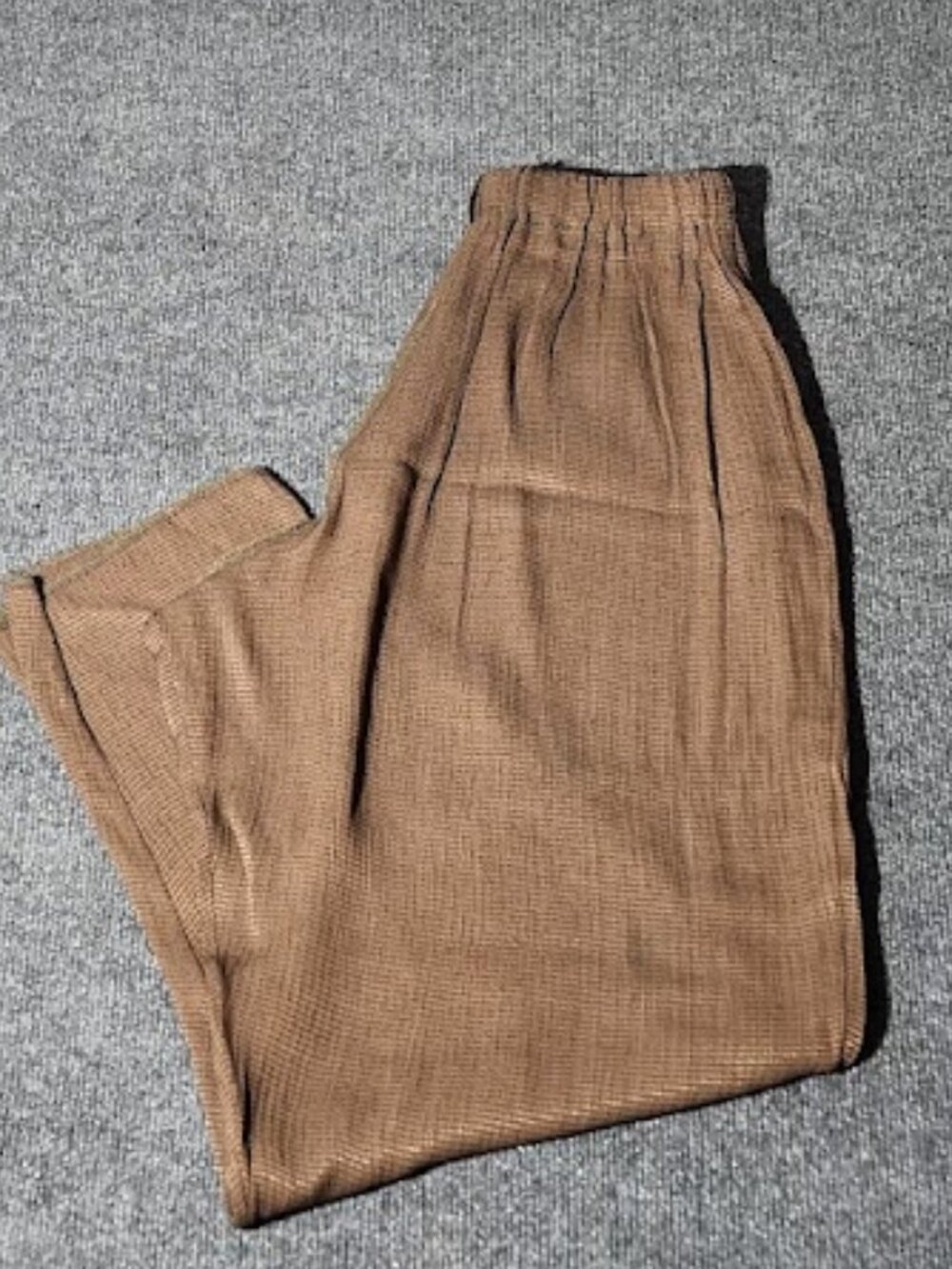 Nothing Matchts Women's Vintage Waffle Knit Pants Size 2
